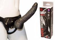 Втулка анальная BLACK BENT, L 150 мм, D 35 мм цвет чёрный (132304)