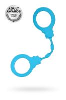 Силиконовые наручники A-Toys by TOYFA Celet, силикон, голубые, 33 см (0T-00014558)