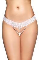 Стринги с жемчужной нитью SoftLine Collection, белый, M/L (УТ-00002818)