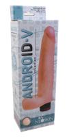 Вибратор реалистик ANDROID LONG L 180 мм D 45 мм, киберкожа (543003)