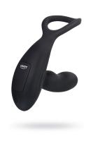 Стимулятор простаты Levett Maud, силикон, черный, 15 см (0T-00016791)