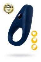 Эрекционное кольцо на пенис Satisfyer Rings, силикон, синий 7,5 см. (0T-00013118)