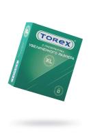 Презервативы Torex, увеличенного размера, латекс, 20 см, 5,6 см, 3 шт. (0T-00016814)