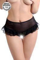 Эротические трусики с высокой посадкой Erolanta Lana, черный (50-52) (УТ-00004603)