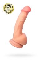 Реалистичный фаллоимитатор TOYFA RealStick Elite Damon, TPR, телесный, 20 см (0T-00016009)