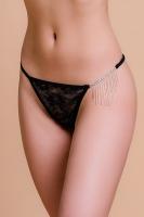 Трусики со стразами Joli Candice, черный, OS (0T-00011656)