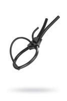 Электросбруя Mystim Pure Pete, силикон, черный, 14 см (0T-00015895)