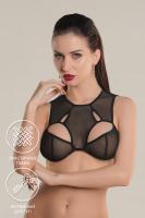 Бралетт Waname Delicacy c фигурными вырезами черный (42-44) (УТ-00004371)