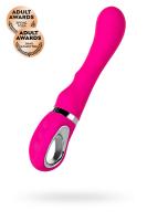 Вибратор JOS PILO с WOW-режимом, силикон, розовый, 20 см (0T-00010794)