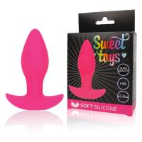 ВТУЛКА АНАЛЬНАЯ С ВИБРАЦИЕЙ L 85 мм D 36 мм, цвет ярко-розовый (ST-40178-16)