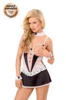 Боди официантки SoftLine Collection Criada, черный, M/L (0T-00007759)