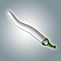 Нереалистичный фаллоимитатор. Стекло №74 (0074 BX DD)