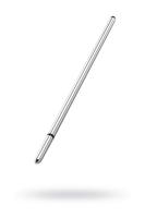 Электростимулятор уретры Mystim Thin Finn, хирургическая сталь, серебряный, 25 см (0T-00015901)