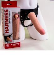 Фаллоимитатор на трусиках HARNESS, L 175 мм D 38 мм (730703)