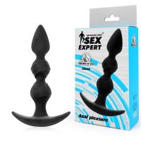 ВТУЛКА АНАЛЬНАЯ L 160 мм D 28x30x33 мм, цвет чёрный, (SEM-55154 )