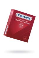 Презервативы Torex, Сладкая любовь, латекс, 19 см, 5,5 см, 3 шт. (0T-00016816)