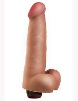 ВИБРАТОР РЕАЛИСТИК L 200 мм D 45 мм, киберкожа (808600)