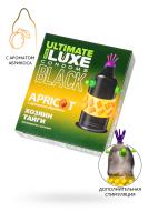 Презервативы Luxe, black ultimate, Хозяин тайги, абрикос, 18 см, 5,2 см, 1 шт. (УТ-00003902)