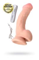 Реалистичный вибратор TOYFA RealStick Elite Harvey, TPR, телесный, 20 см (0T-00016005)