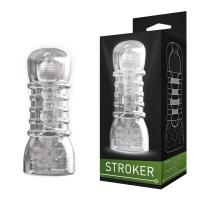 Маструбатор двухсторонний STROKER прозрачный №2 (401-02 BX DD)