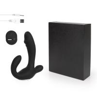 ВИБРОМАССАЖЁР 10 режимов вибрации, L 120 мм D 34 мм, цвет чёрный (2037-1)