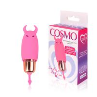 ВИБРОМАССАЖЁР МИНИ, L 64 мм D 26 мм, цвет розовый (CSM-23068)