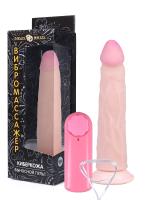 Вибромассажер из киберкожи с выносным пультом №66 (3204-66 BX DD)