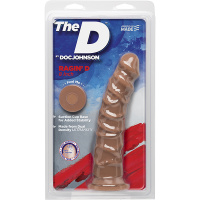 Фаллоимитатор на присоске без мошонки The D - Ragin’ D 8 - Caramel (1700-11 CD DJ)