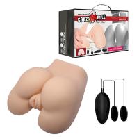 Мастурбатор вагина и анус с вибрацией Crazy Bull Vagina and Anal (BM-009173Z-1)
