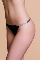 Трусики со стразами Joli Fiona, черный, OS (0T-00011670)