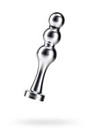 Фаллоимитатор Mystim Bold Boris, электростимуляция, хирургическая сталь, серебряный, 14 см (0T-00012