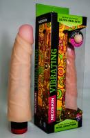 Вибратор реалистик HUMAN FORM, L 200 мм D 48 мм, киберкожа (601007)