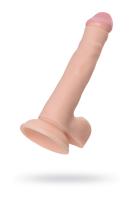Реалистичный фаллоимитатор TOYFA RealStick Nude, PVC, телесный, 22,5 см (0T-00008182)