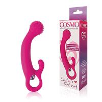 ВИБРОМАССАЖЁР цвет розовый, L 130 мм D 33 мм (CSM-23040)