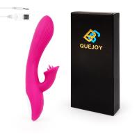 ВИБРОМАССАЖЁР 7 режимов вибрации, L 140 мм D 35 мм, цвет розовый (2036-6)