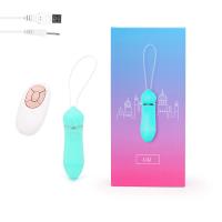 ВИБРОМАССАЖЁР 9 режимов вибрации, L 90 мм D 26 мм, цвет бирюзовый (2041-7)