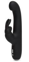 Вибратор Rabbit Slimline G-Spot Rechargeable черный Happy Rabbit (73132)