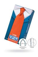 Презервативы Vizit, увеличенного размера, латекс, 18,5 см, 5,2 см, 12 шт. (УТ-00002167)