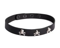 ЧОКЕР ВЕСЕЛЫЙ РОДЖЕР кожа (3376-1)