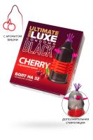 Презервативы Luxe, black ultimate, Болт на 32, вишня, 18 см, 5,2 см, 1 шт. (УТ-00003899)