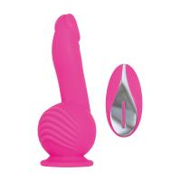 BALLISTIC Супермощный вибромассажер с пультом ДУ и присоской (EN-RS-8010-2)