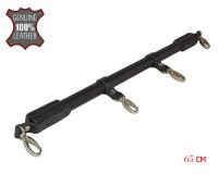 Распорка металлическая с кожаными ремешками, 65см (3345)
