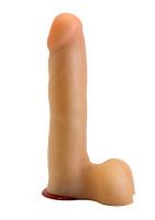 Насадка для страпона в ламинате HARNESS, L 165 мм D 39 мм цвет телесный (202000)