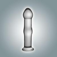 Анальная втулка-фаллоимитатор из стекла 0009 BX DD (0009 BX DD)