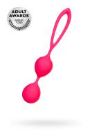 Вагинальные шарики A-Toys by TOYFA Rai, силикон, розовые, 17 см (0T-00014544)