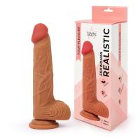 ФАЛЛОИМИТАТОР L рабочей части 160 мм D 39 мм, цвет телесный, силикон (ER-30050)