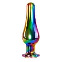 RAINBOW METAL PLUG LARGE Радужная анальная пробка большая (EN-BP-8560-2)