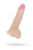 Фаллоимитатор неоскин на присоске REAL Next Lovetoy, TPR, телесный, 23 см (УТ-00000433)