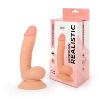 ФАЛЛОИМИТАТОР L рабочей части 120 мм D 35 мм, цвет телесный, PVC (ER-30053)