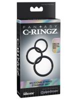Набор эрекционных колец Fantasy C-Ringz Silicone 3-Ring Stamina Set (5912-23 PD)